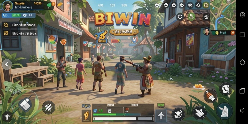 Tangkapan layar utama yang menunjukkan gameplay menarik dari BIWIN.