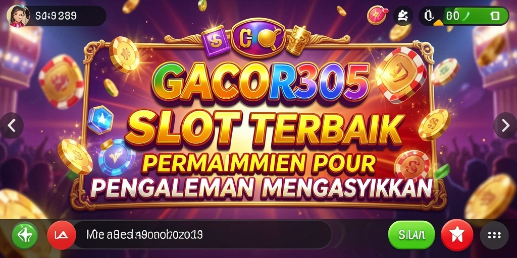 Tampilan menarik dari gameplay Slot di GACOR305.