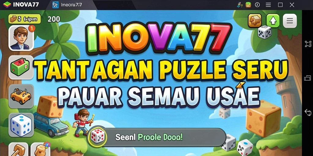 Tampilan gameplay yang menarik dan penuh tantangan Puzzle.