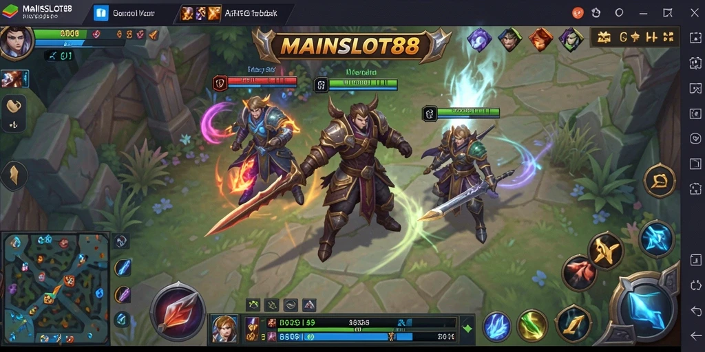 Tampilan gameplay ARPG yang memukau di MAINSLOT88.