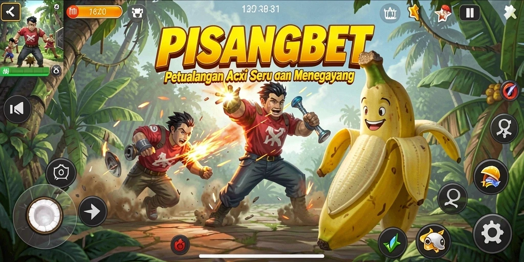 Screenshot PISANGBET menampilkan aksi seru dan grafis memukau.