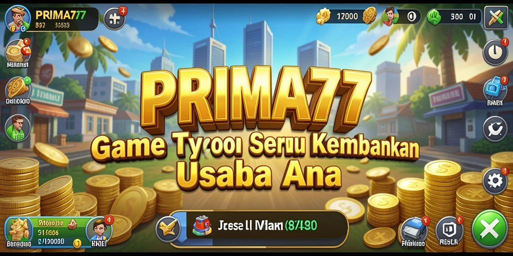 Tampilan gameplay Tycoon yang menarik dan menantang di PRIMA77.