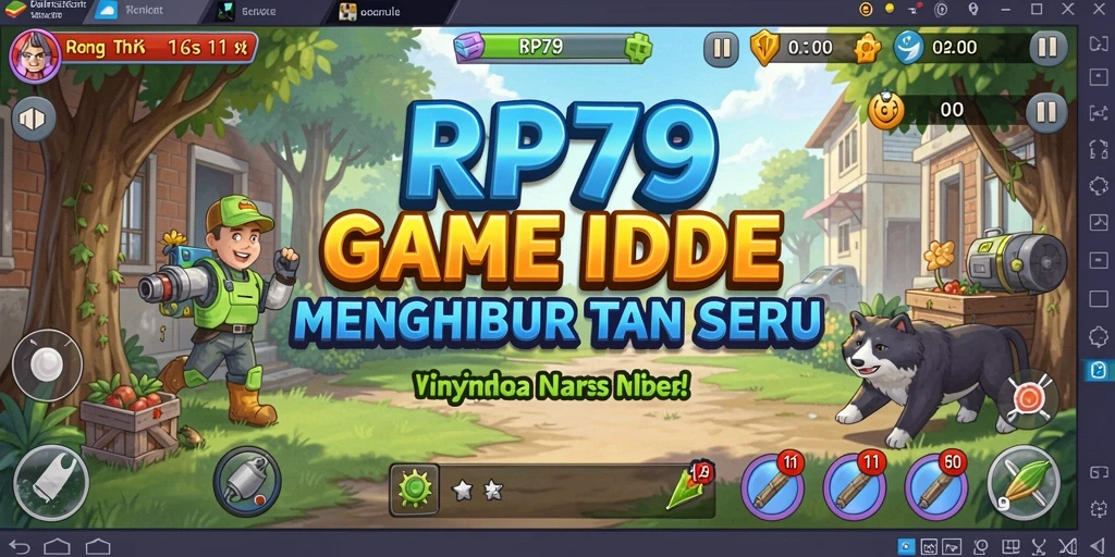 Tampilan gameplay RP79 yang penuh warna dan menarik.
